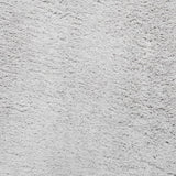 Tappeto a Pelo Corto HUARTE Morbido e Lavabile Grigio 160x160cm