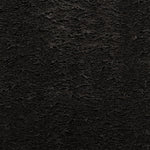 Tappeto a Pelo Corto HUARTE Morbido e Lavabile Nero 160x160cm