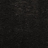 Tappeto a Pelo Corto HUARTE Morbido e Lavabile Nero 160x160cm
