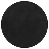Tappeto a Pelo Corto HUARTE Morbido e Lavabile Nero  200 cm