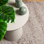 Tappeto Shaggy PAMPLONA a Pelo Lungo Moderno Beige 200x280 cm