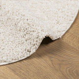 Tappeto Shaggy PAMPLONA a Pelo Lungo Moderno Crema  200 cm