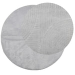 Tappeto IZA a Pelo Corto con Aspetto Scandinavo Grigio  100 cm