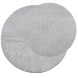 Tappeto IZA a Pelo Corto con Aspetto Scandinavo Grigio  100 cm