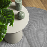 Tappeto IZA a Pelo Corto con Aspetto Scandinavo Grigio  100 cm
