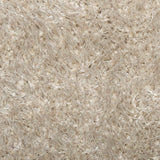 Tappeto a Pelo Lucido Lungo ISTAN Effetto Beige  80 cm