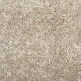 Tappeto a Pelo Lucido Lungo ISTAN Effetto Beige  160 cm
