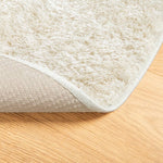 Tappeto a Pelo Lucido Lungo ISTAN Effetto Crema  80 cm