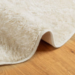 Tappeto a Pelo Lucido Lungo ISTAN Effetto Crema  80 cm