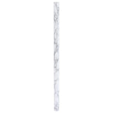 Adesivo per Mobili Autoadesivo Bianco Marmoreo 90x500 cm in PVC