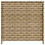 Contenitore da Giardino Beige Misto 469L in Polyrattan