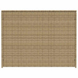Contenitore da Giardino Beige Misto 984L in Polyrattan