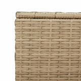 Contenitore da Giardino Beige Misto 984L in Polyrattan