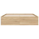 Giroletto Cassetti Rovere Sonoma 135x190 cm Legno truciolato