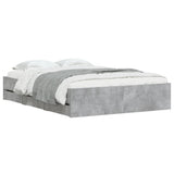 Giroletto Cassetti Grigio Cemento 120x190 cm Legno truciolato