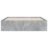 Giroletto Cassetti Grigio Cemento 120x190 cm Legno truciolato