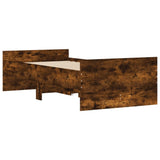 Giroletto con Cassetti Rovere Fumo 90x190 cm