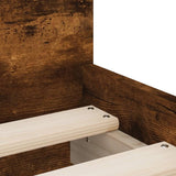 Giroletto con Cassetti Rovere Fumo 90x190 cm