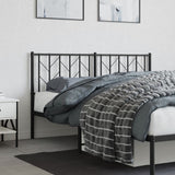 Testiera di Ricambio in Metallo Nero 150 cm