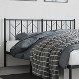 Testiera di Ricambio in Metallo Nero 160 cm