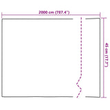 Pellicole per Finestre Smerigliate 4pz Motivo Fiore in PVC