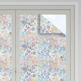 Pellicole per Finestre Smerigliate 3pz Motivo Arcobaleno in PVC