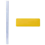 Pellicole per Finestre Smerigliate 3pz Motivo Arcobaleno in PVC
