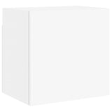 Mobile TV a Parete Bianco 40,5x30x40 cm in Legno truciolato