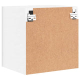 Mobile TV a Parete Bianco 40,5x30x40 cm in Legno truciolato