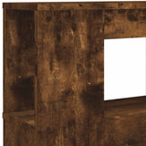 Testiera LED Rovere Fumo 140x18,5x103,5 cm Legno truciolato