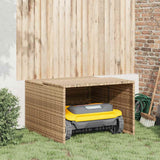 Garage per Robot Tosaerba Beige 86x90x52/57 cm in Polyrattan