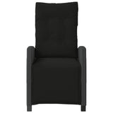 Set da Bistrò 3 pz con Cuscini Nero in Polyrattan