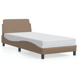 Giroletto Dover Cappuccino 90x190 cm in Similpelle