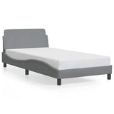 Giroletto Dover Grigio Chiaro 100x190 cm Tessuto