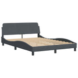 Giroletto Dover Grigio Scuro 137x190 cm in Velluto