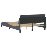 Giroletto Dover Grigio Scuro 137x190 cm in Velluto