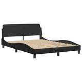 Giroletto Dover Nero 137x190 cm in Similpelle