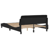 Giroletto Dover Nero 137x190 cm in Similpelle