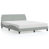 Giroletto Dover Grigio Chiaro 152x203 cm in Velluto