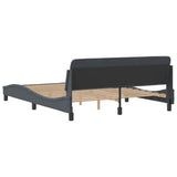 Giroletto Dover Grigio Scuro 152x203 cm in Velluto
