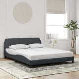 Giroletto Dover Grigio Scuro 152x203 cm in Velluto