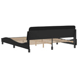 Giroletto Dover Nero 152x203 cm in Similpelle