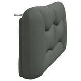 Cuscino Testiera Hvar Grigio Scuro 152 cm in Tessuto