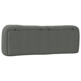 Cuscino Testiera Hvar Grigio Scuro 152 cm in Tessuto