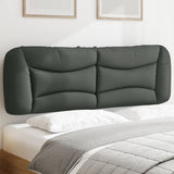Cuscino Testiera Hvar Grigio Scuro 152 cm in Tessuto