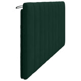 Cuscino Testiera Hanko Verde Scuro 200 cm in Velluto