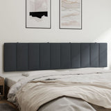 Cuscino Testiera Hanko Grigio Scuro 193 cm in Velluto