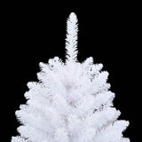 Albero di Natale artificiale Bianco 150 cm PVC e Metallo