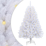Albero di Natale artificiale Bianco 150 cm PVC e Metallo
