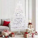 Albero di Natale artificiale Bianco 180 cm PVC e Metallo